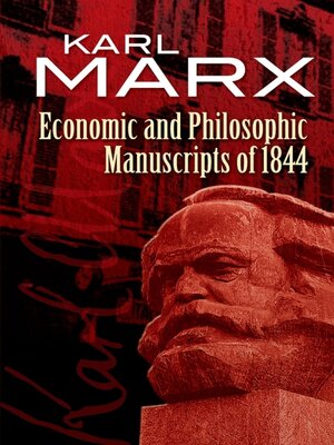 cover image of Economic and Philosophic Manuscripts of 1844